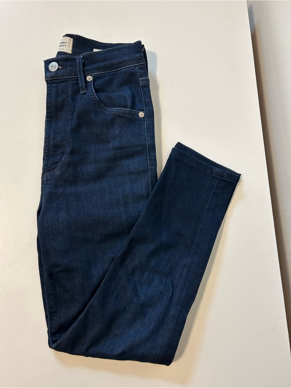 Citizens Of Humanity Deep Indigo Straight Leg Jeans